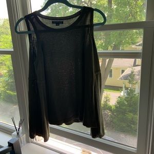 Open shoulder bell sleeve American Eagle sweater